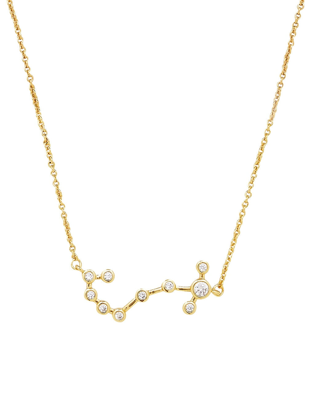 'When Stars Align' Constellation Necklace Necklace Sterling Forever Gold Scorpio (Oct 23 - Nov 21) 