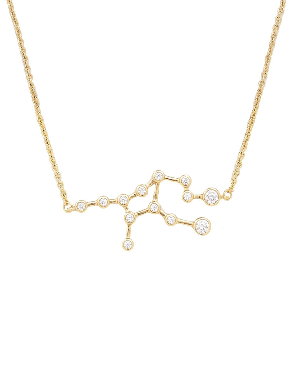 'When Stars Align' Constellation Necklace Necklace Sterling Forever Gold Virgo (Aug 23 - Sept 22) 