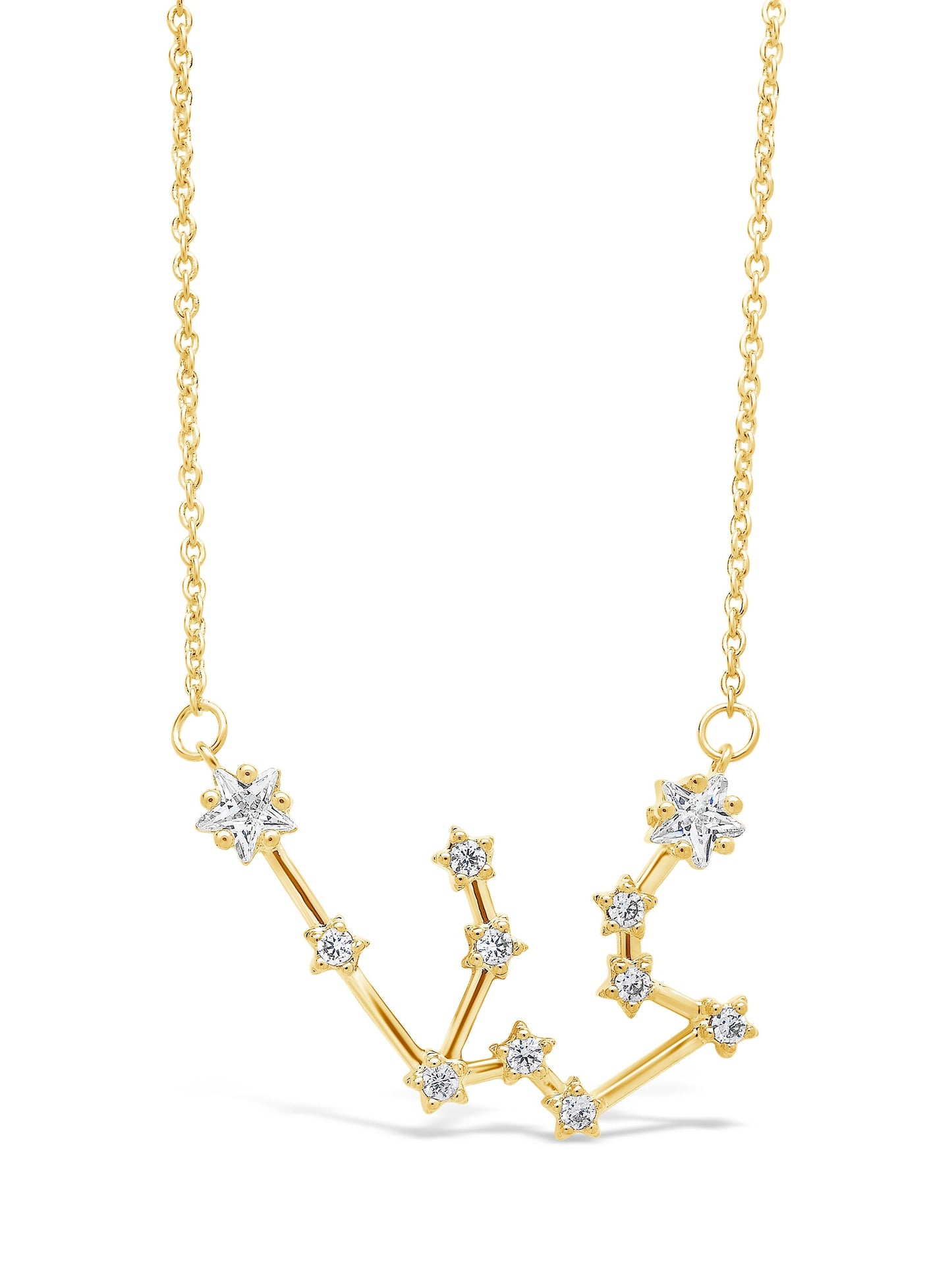 Constellation Statement Necklace Necklace Sterling Forever Gold Aries (Mar 21 - Apr 19) 