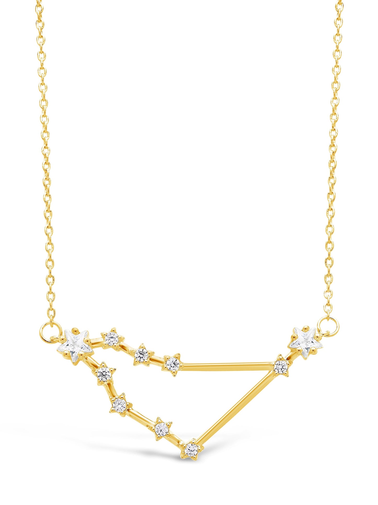 Constellation Statement Necklace Necklace Sterling Forever Gold Capricorn (Dec 22 - Jan 19) 