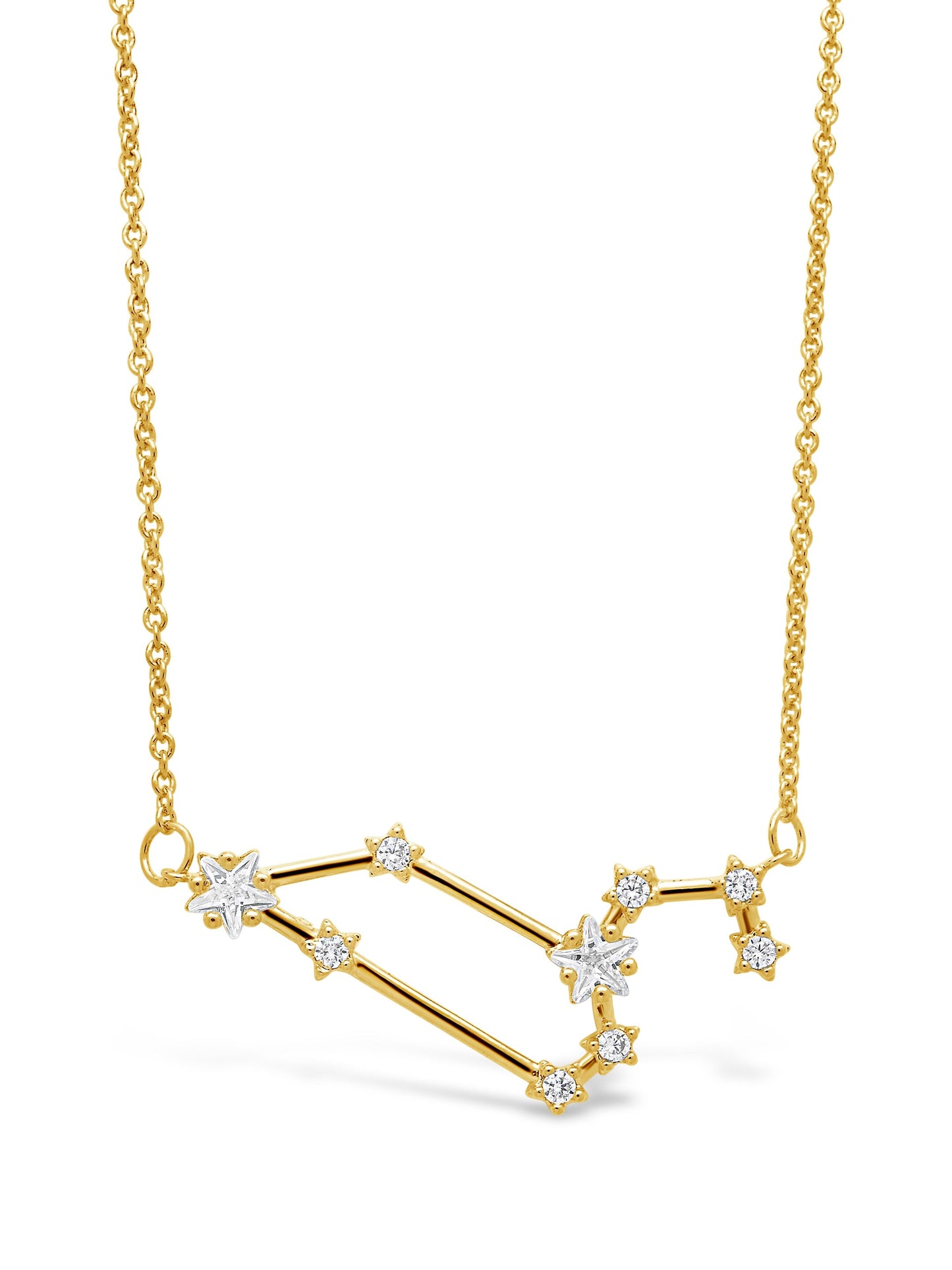 Constellation Statement Necklace Necklace Sterling Forever Gold Leo (Jul 23 - Aug 22) 