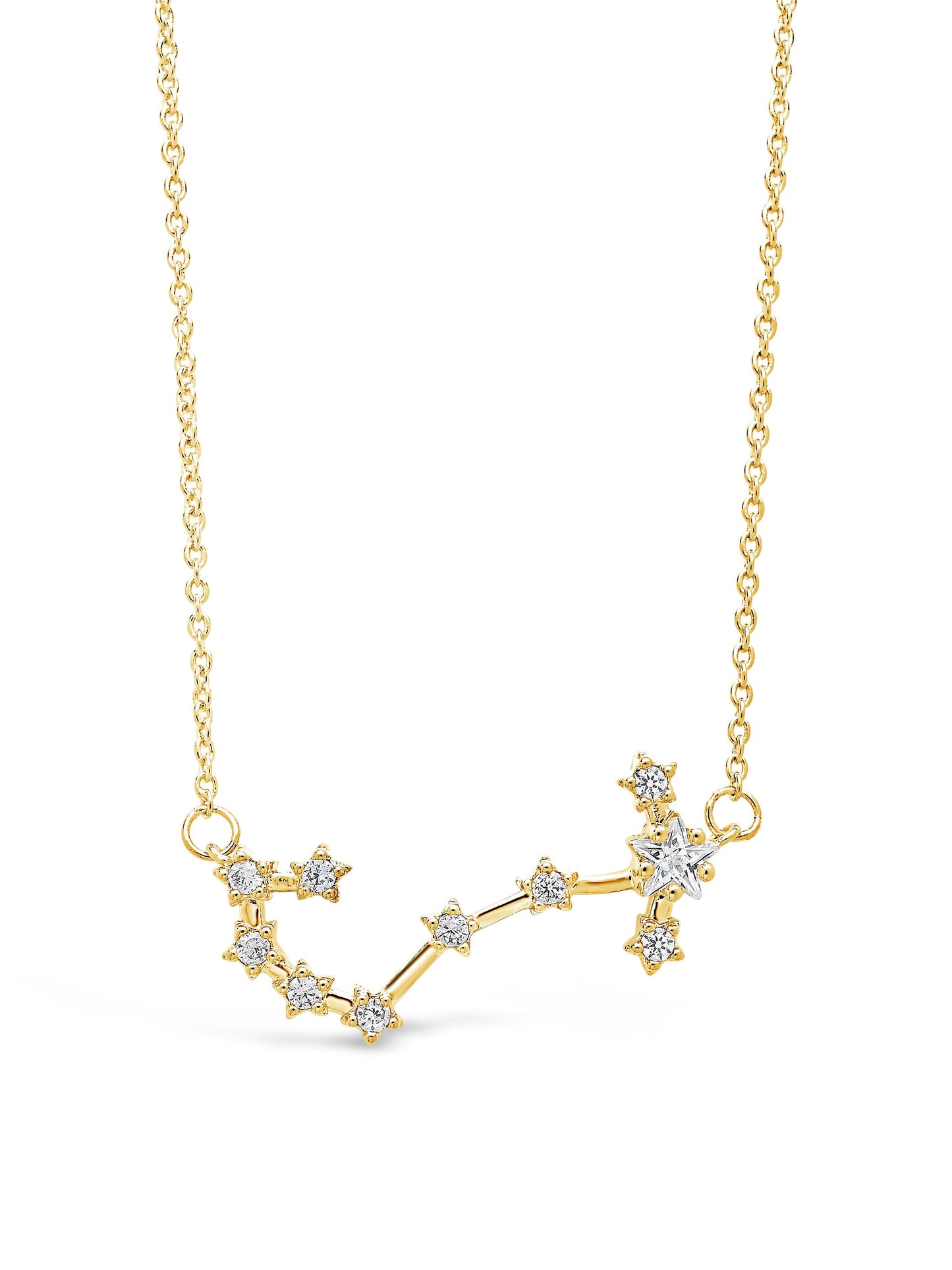 Constellation Statement Necklace Necklace Sterling Forever Gold Scorpio (Oct 23 - Nov 21) 