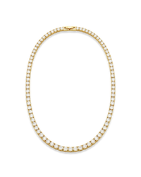 Cecil CZ Tennis Necklace