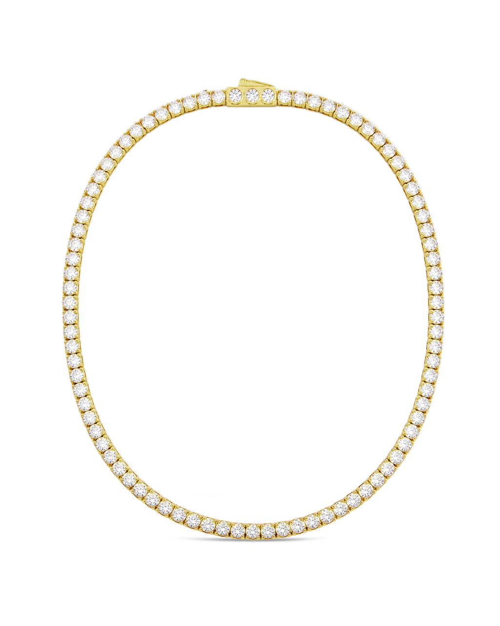 Cecil CZ Tennis Necklace