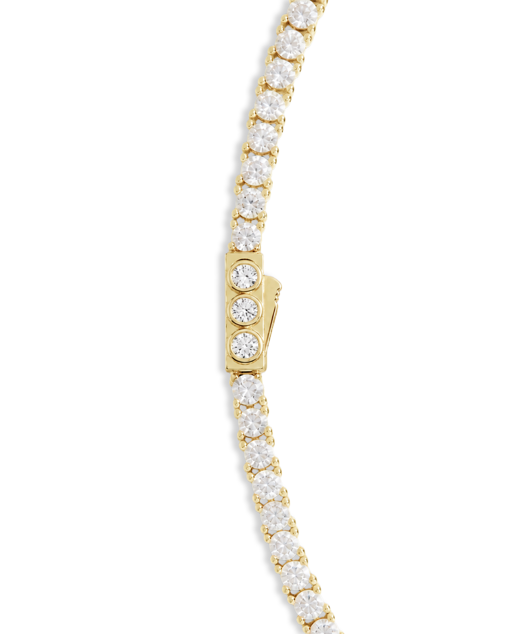 Cecil CZ Tennis Necklace