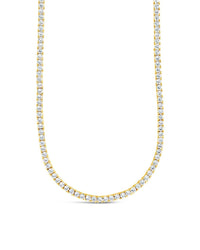 Cecil CZ Tennis Necklace - Sterling Forever