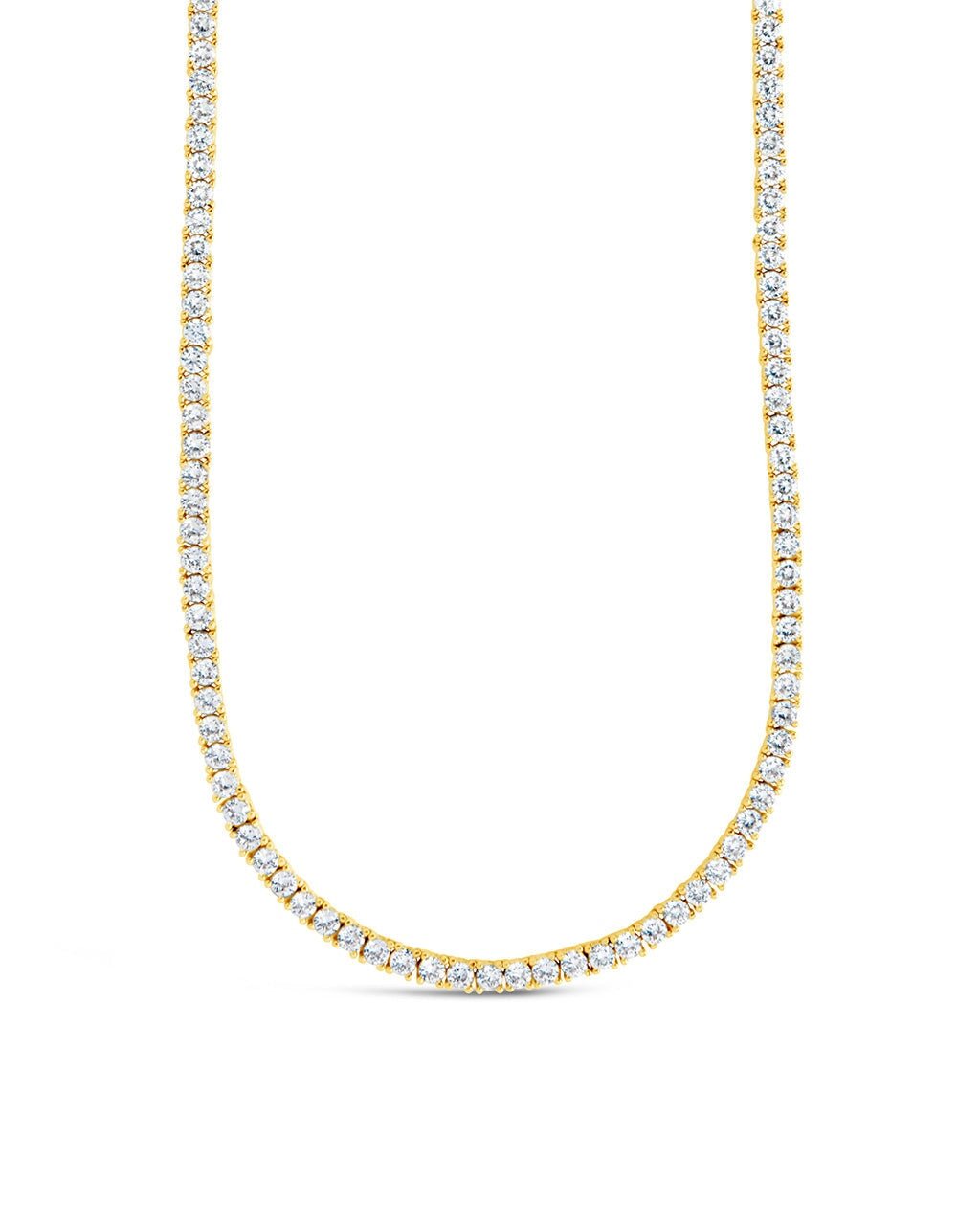 Cecil CZ Tennis Necklace - Sterling Forever