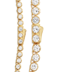 Helene Bezel CZ Tennis Necklace