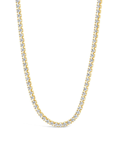 Dani Chain & CZ Tennis Necklace - Sterling Forever