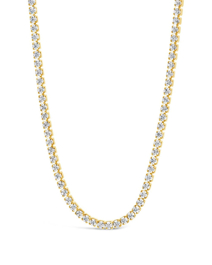 Dani Silver Tennis Necklace