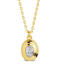 Betsy Oval CZ Pendant Necklace - Sterling Forever