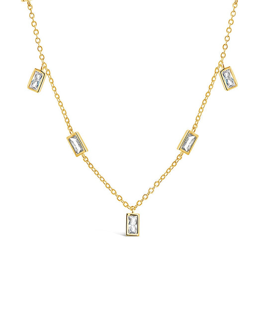 Tori Bezel Necklace Necklace Sterling Forever Gold 