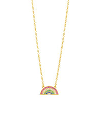 Rainbow CZ Pendant Necklace Necklace Sterling Forever 