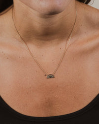 Rainbow CZ Pendant Necklace - Sterling Forever
