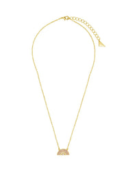 Rainbow CZ Pendant Necklace - Sterling Forever