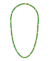 Ace Oval CZ Tennis Necklace - Sterling Forever