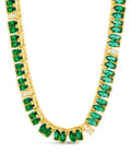 Ace Oval CZ Tennis Necklace - Sterling Forever