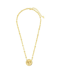 Bold CZ Zodiac Link Pendant Necklace - Sterling Forever