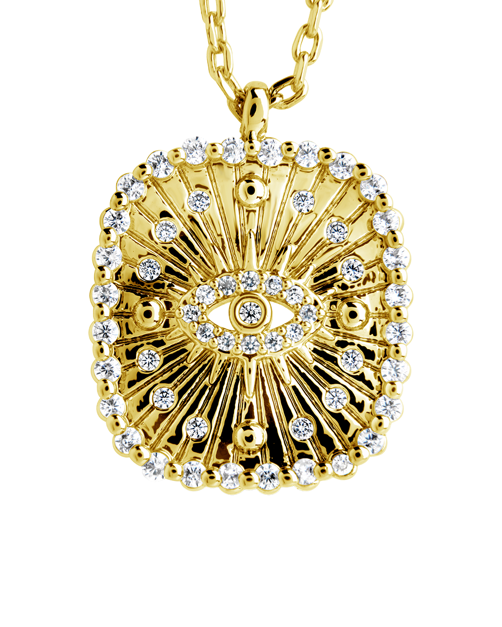 Lyla Evil Eye Pendant Necklace