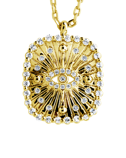 Lyla Evil Eye Pendant Necklace