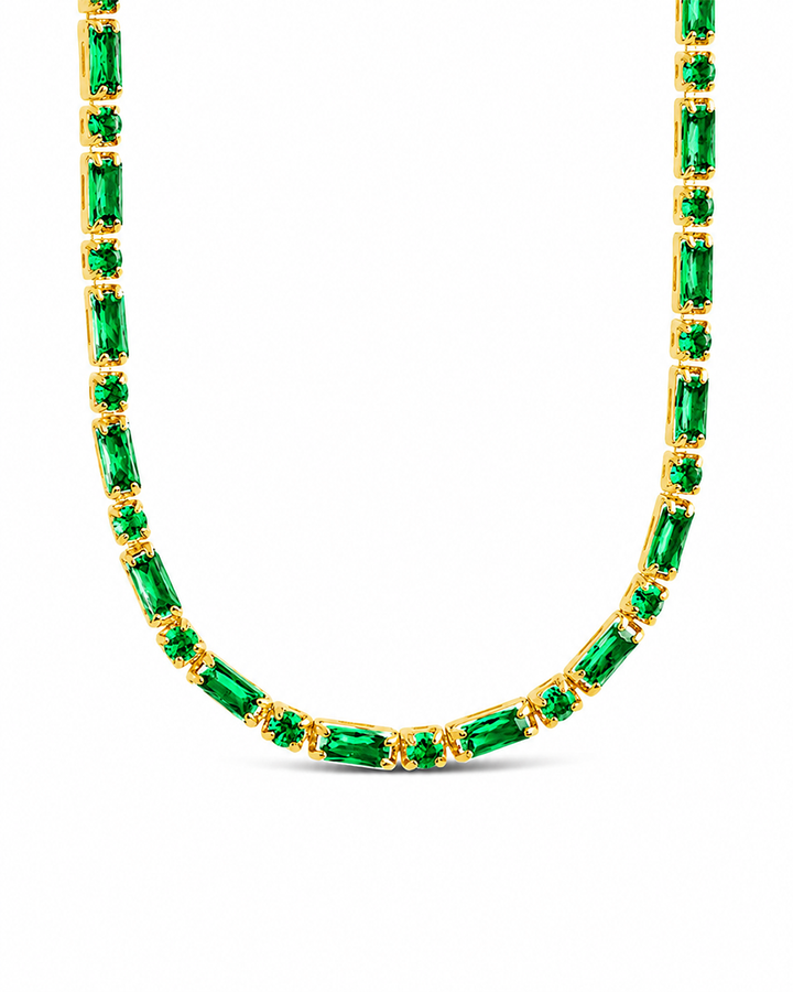 Georgia Emerald CZ Tennis Bundle