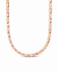 Georgia Light Pink CZ Tennis Bundle - Sterling Forever