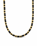 Georgia Black CZ Tennis Necklace