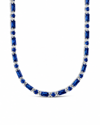 Georgia Sapphire CZ Tennis Bundle - Sterling Forever