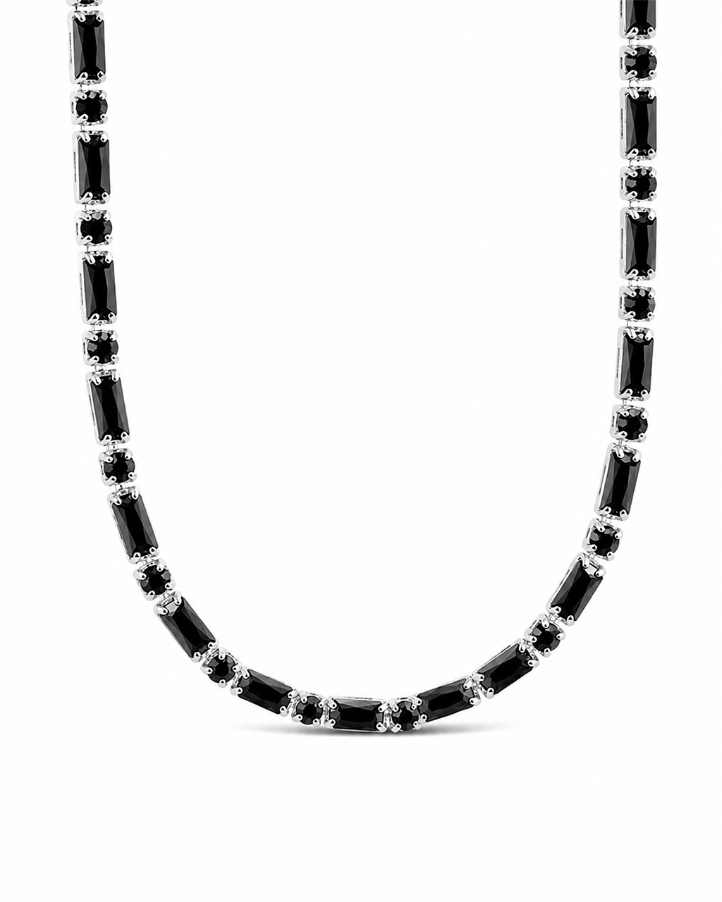Georgia Black CZ Tennis Bundle - Sterling Forever