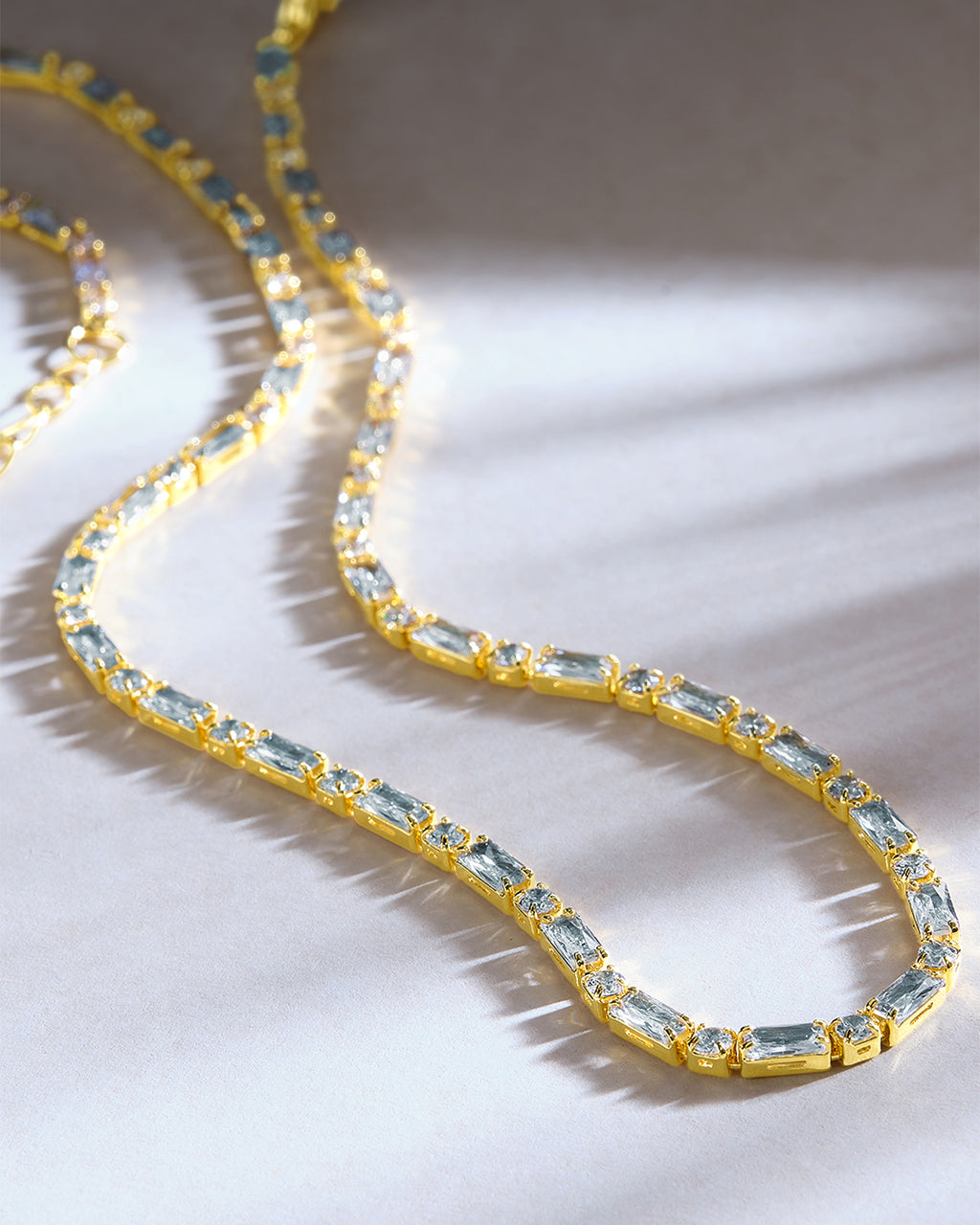 Georgia CZ Tennis Necklace