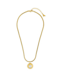 Zora CZ Dome Pendant Necklace - Sterling Forever