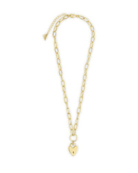 Mirren Heart Padlock Necklace - Sterling Forever