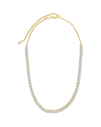 Jadon Adjustable CZ Tennis Necklace - Sterling Forever