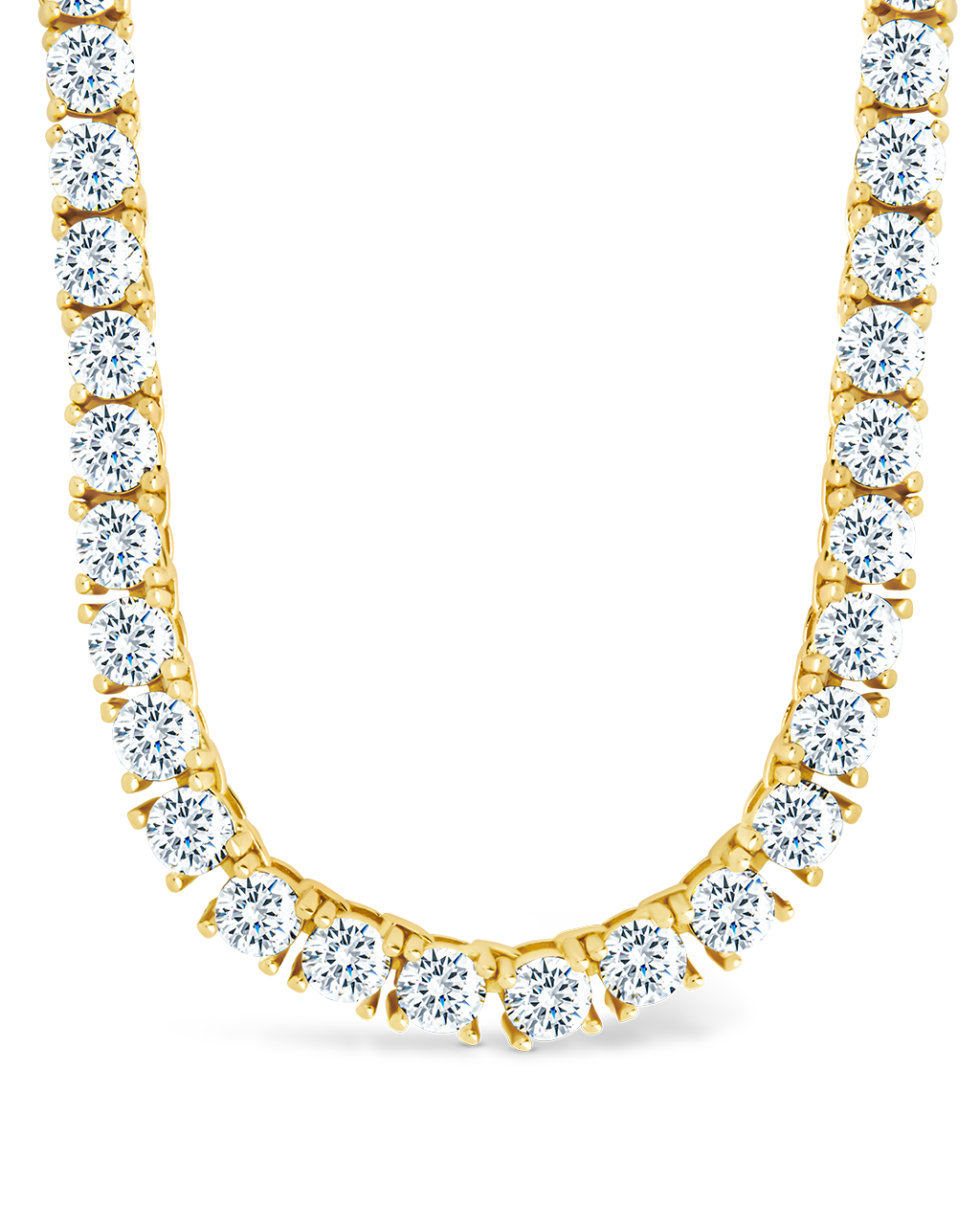Jadon Adjustable CZ Tennis Necklace - Sterling Forever