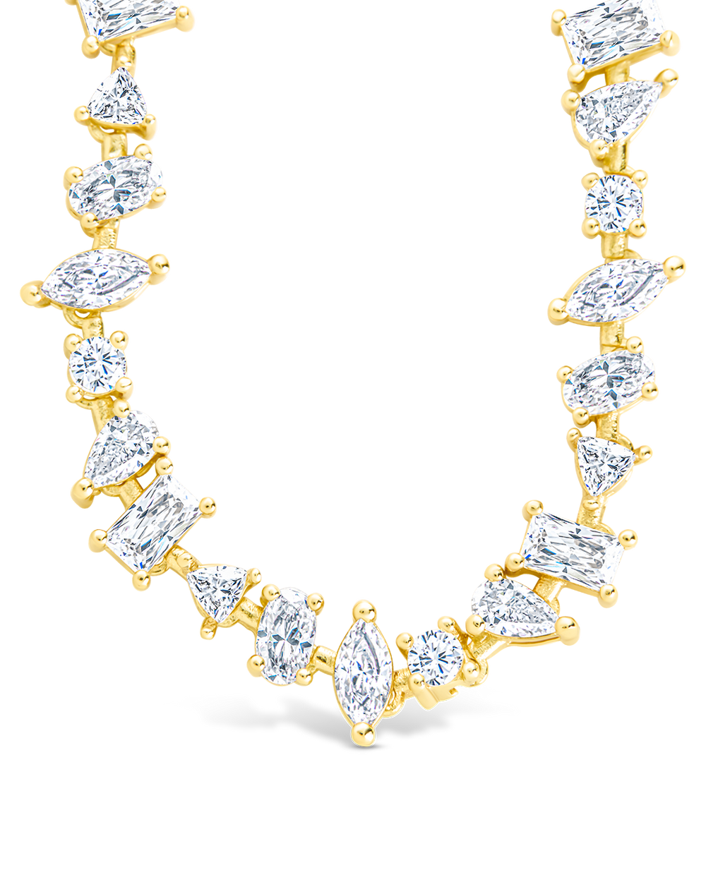 Ellery Adjustable CZ Tennis Necklace