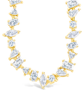 Ellery Adjustable CZ Tennis Necklace - Sterling Forever