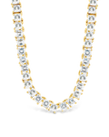Brette Adjustable CZ Tennis Necklace - Sterling Forever