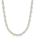 Blanche Adjustable CZ Tennis Necklace - Sterling Forever