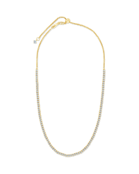 Mirabell Adjustable CZ Tennis Necklace - Sterling Forever