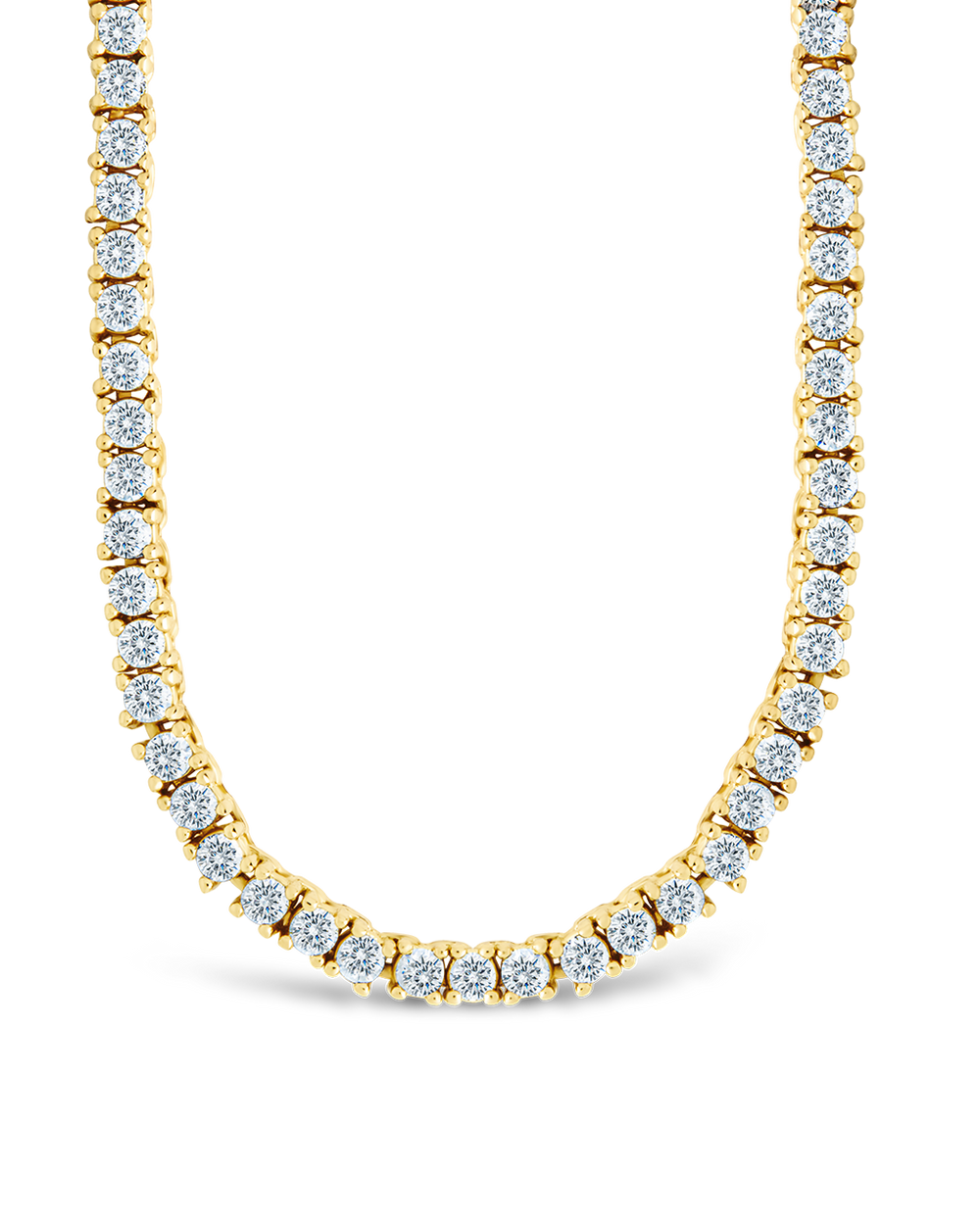 Mirabell Adjustable CZ Tennis Necklace