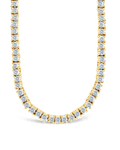 Mirabell Adjustable CZ Tennis Necklace - Sterling Forever
