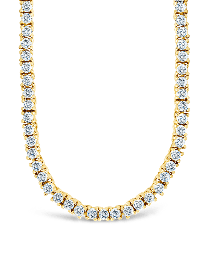 Mirabell Adjustable CZ Tennis Necklace
