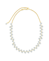 Carson Adjustable CZ Tennis Bolo Necklace - Sterling Forever