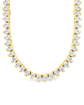 Perdita Brilliant Cut CZ Necklace - Sterling Forever