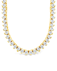 Perdita Brilliant Cut CZ Necklace - Sterling Forever