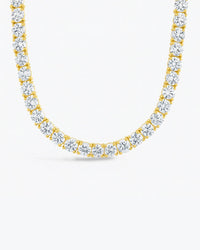 Marisol Round Cut CZ Tennis Necklace - Sterling Forever