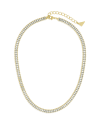 Nicoleta Tennis Necklace - Sterling Forever