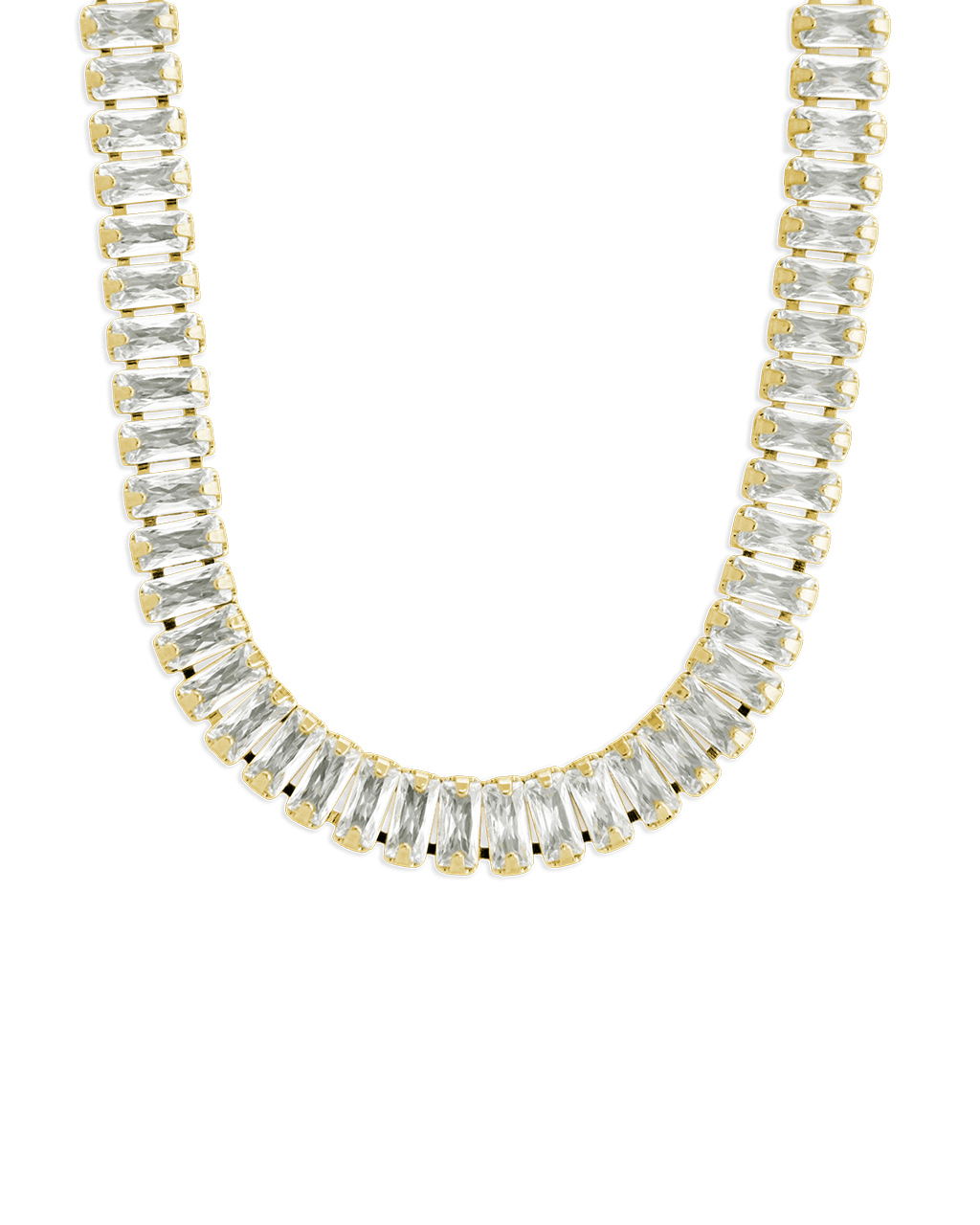 Nicoleta Tennis Necklace - Sterling Forever