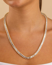 Nicoleta Tennis Necklace - Sterling Forever