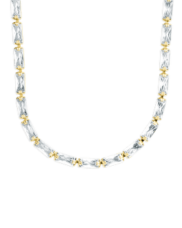 Madeline Baguette Tennis Necklace